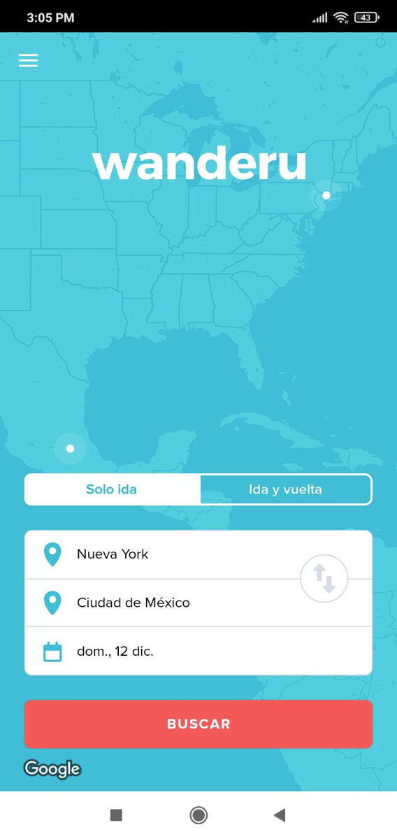 Wanderu — Spanish translation for travel App and Website